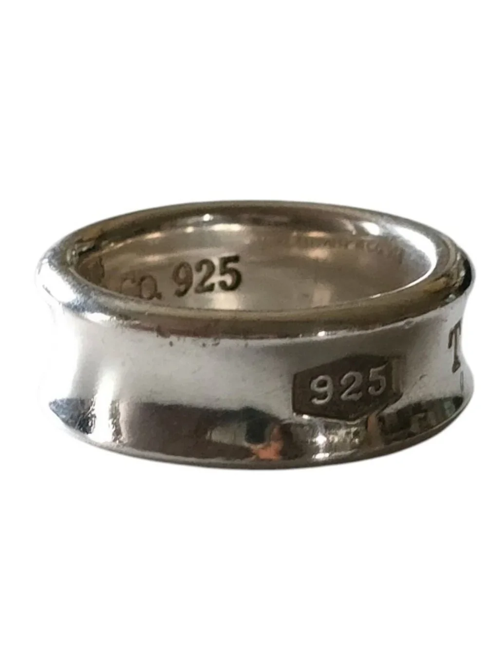 Tiffany & Co 1837 925 Narrow Ring Silver